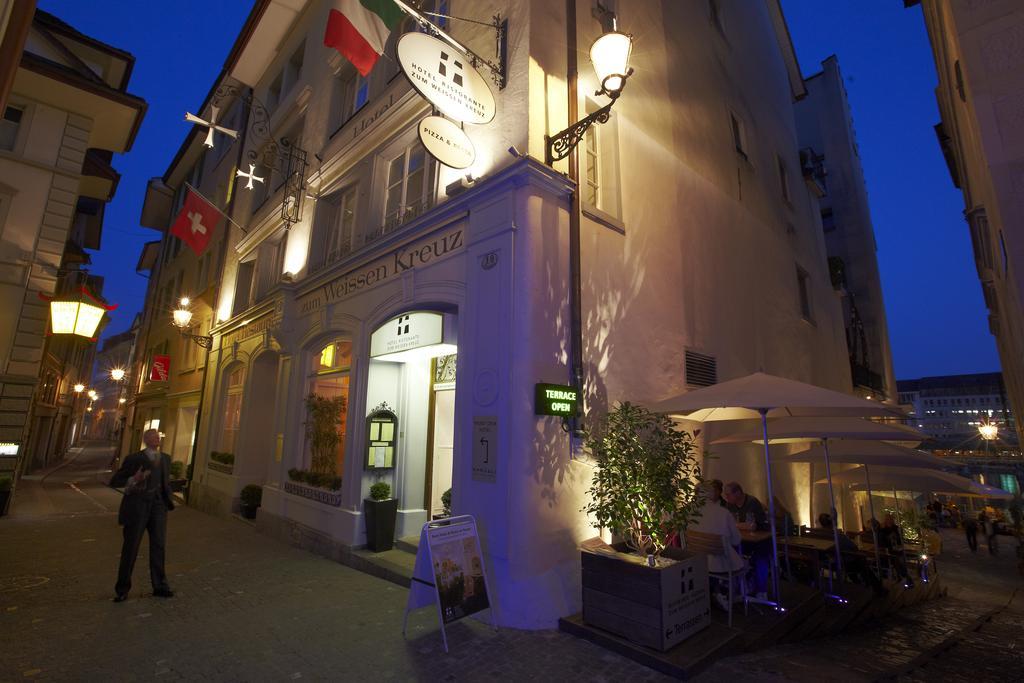 Boutique Hotel Weisses Kreuz - Adult only Hotel Luzern Exterior foto