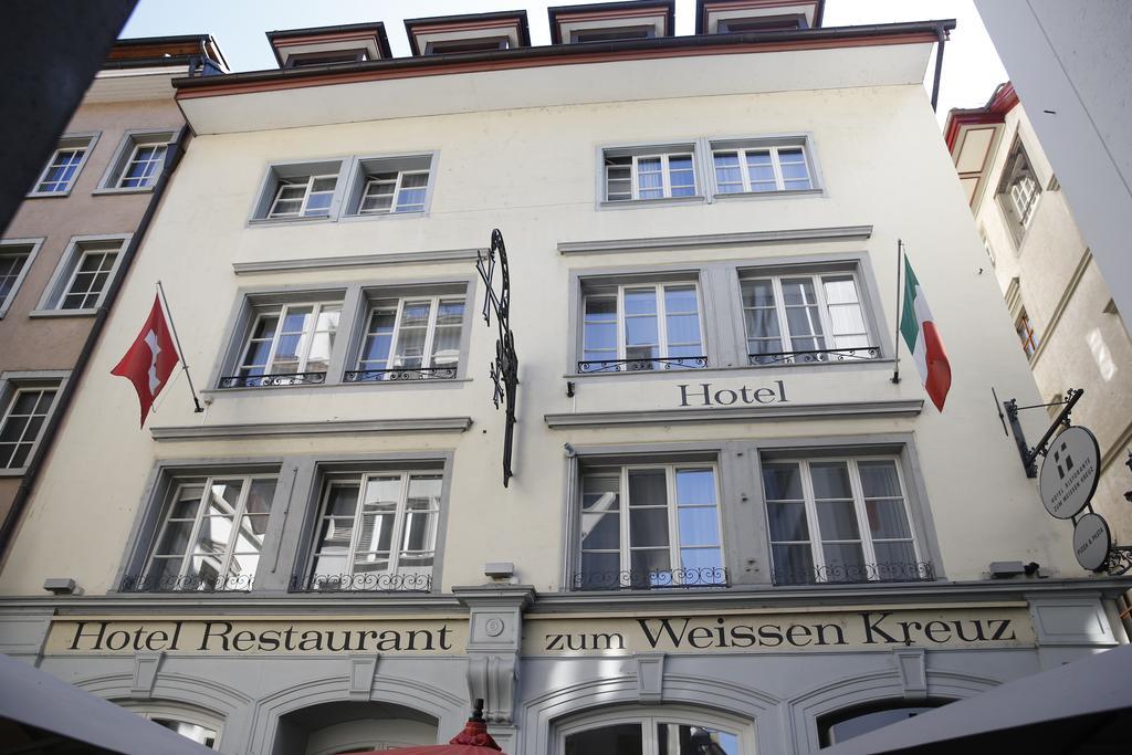 Boutique Hotel Weisses Kreuz - Adult only Hotel Luzern Exterior foto